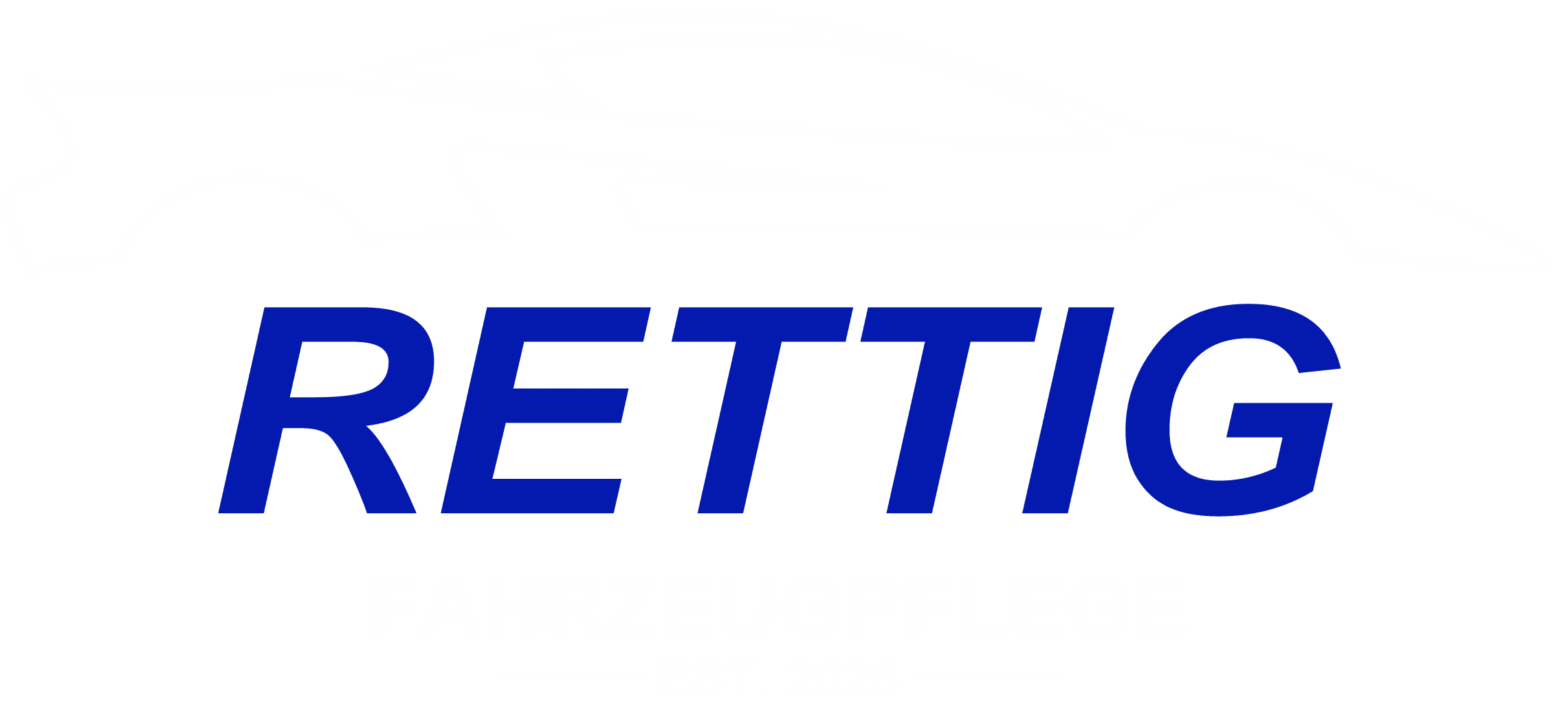 Luxury car silhouette